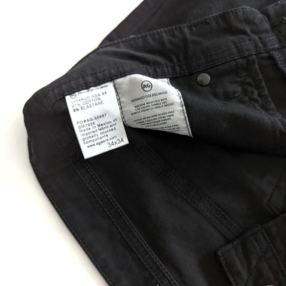Adriano Goldschmied The Graduate Black Tailored Leg Jeans 34 & 36 - Picture 7 of 7